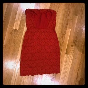 Intimately free people sz large strapless dress
